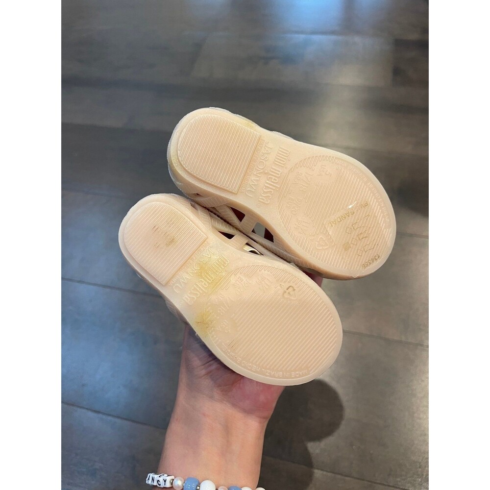 Mini Melissa Girls’ Mini Jean + Jason Wu Mary Jane 5 - Picture 4 of 4